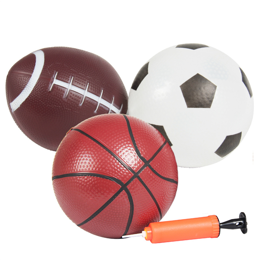 Rugby Training Ball - 【Set da tre pezzi】Basket + Calcio