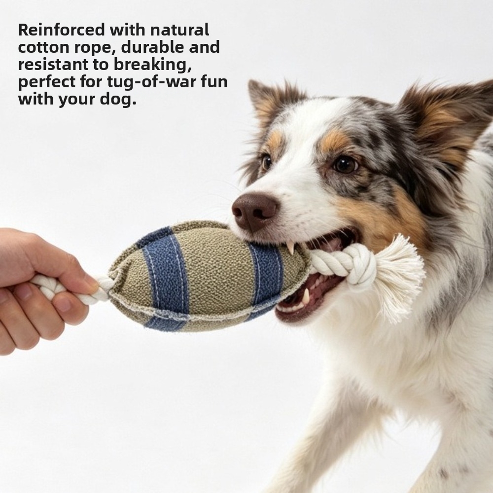 Rugby Training Ball - Palla da Masticare per Cani a