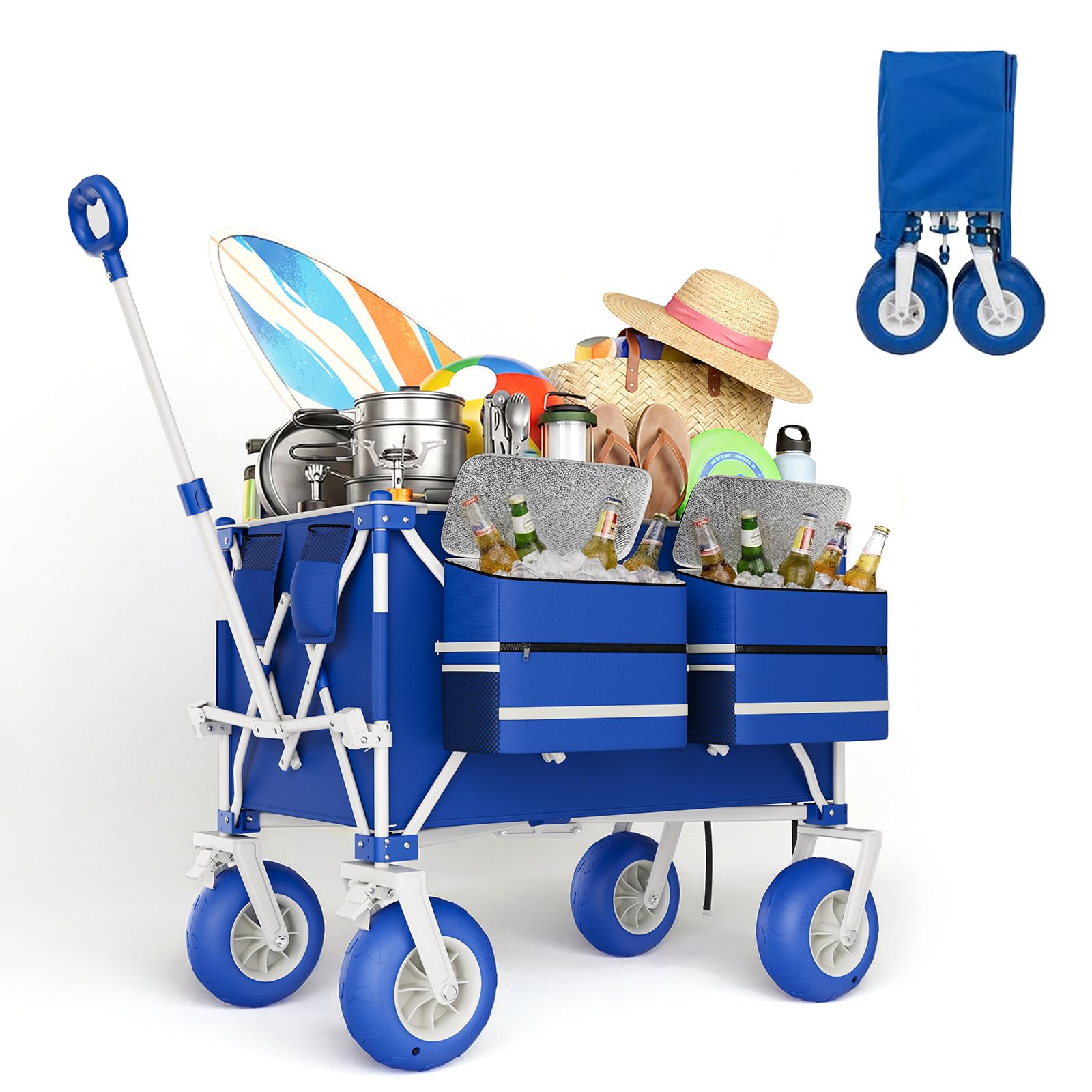 Carrello da Spiaggia Pieghevol - Sports Equipment Trolley recensione e prezzo