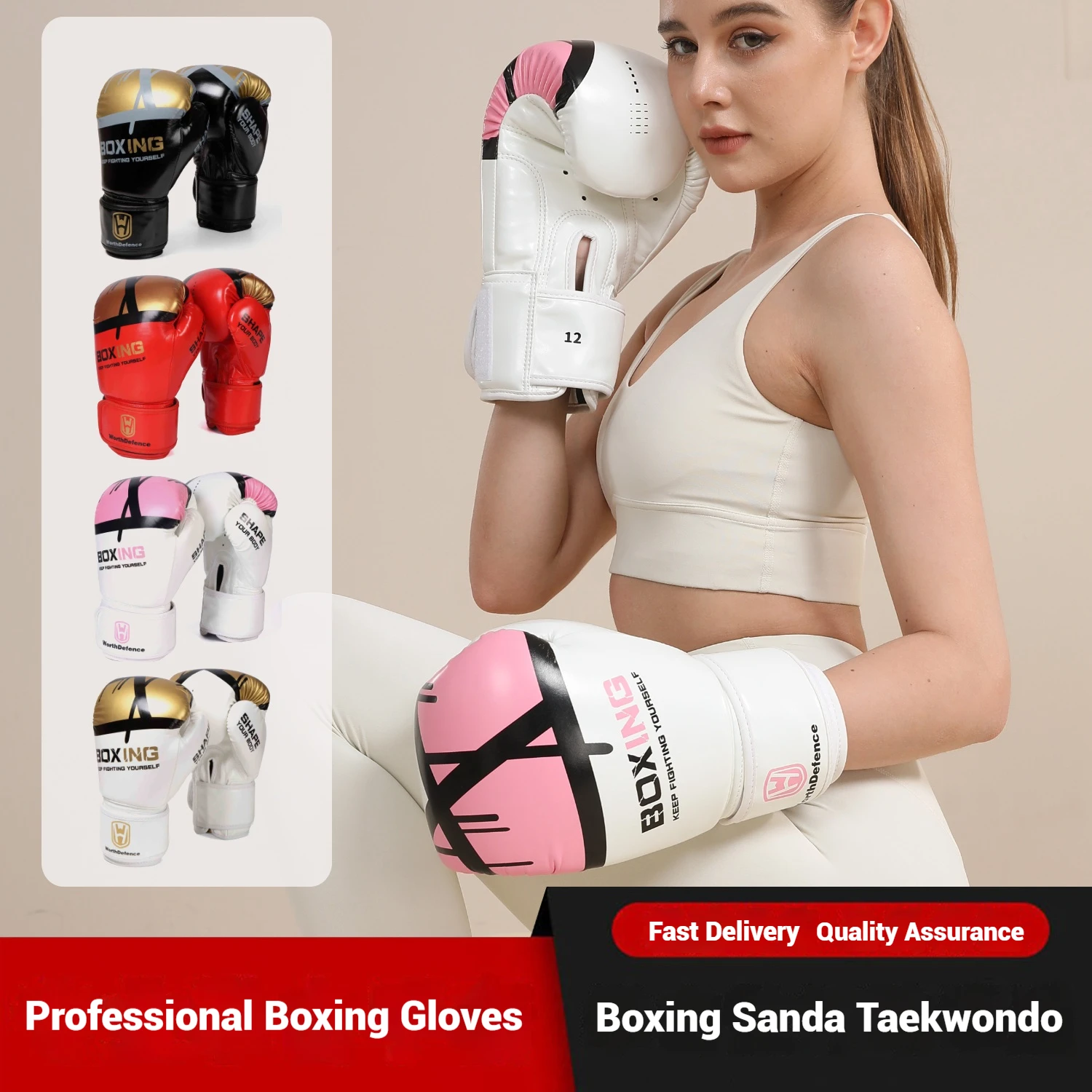 WOSWEIR-Guanti da boxe unisex  - Boxing Glove Set recensione e prezzo