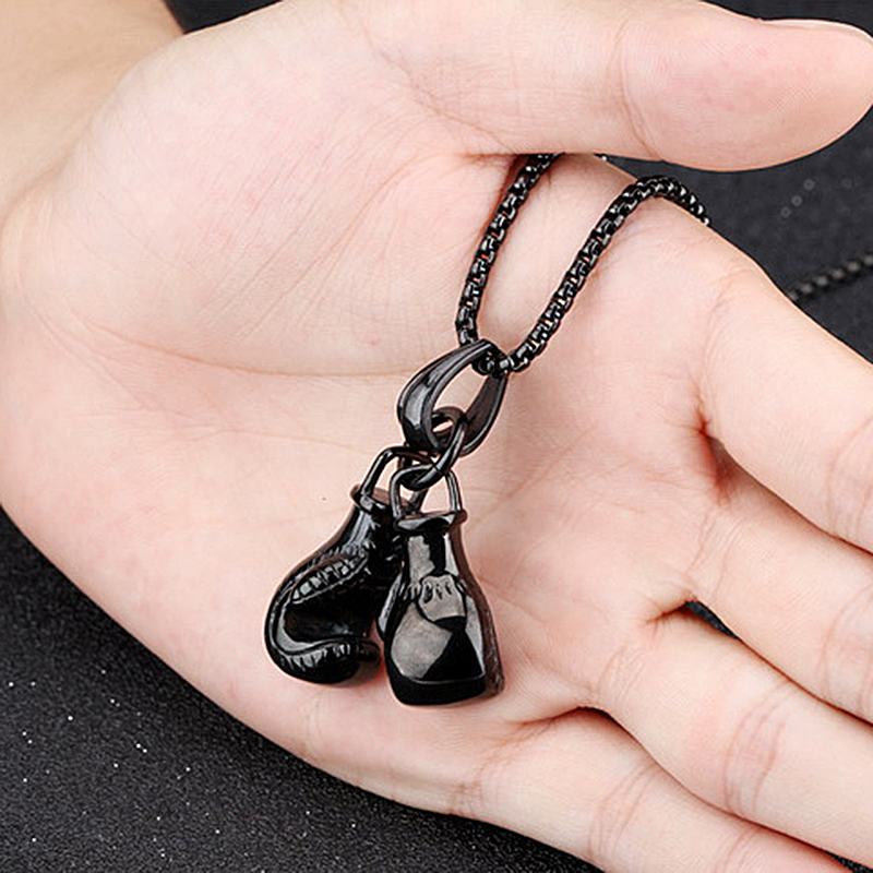 Collana con ciondolo guantoni  - Boxing Glove Set recensione e prezzo