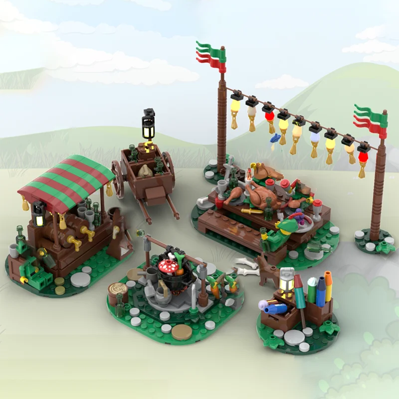 MOC Block Toy Kit festival da  - Horseshoe Game Set recensione e prezzo